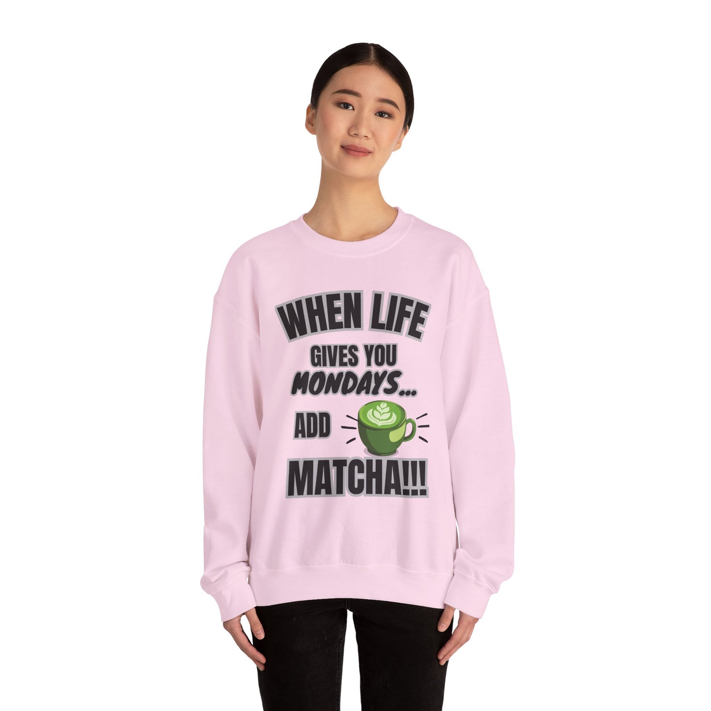 When Life Gives You Mondays, Add Matcha Tee – Funny Matcha Latte Aesthetic Shirt for Matcha Lovers Lovers, Funny Gift for Matcha Lovers