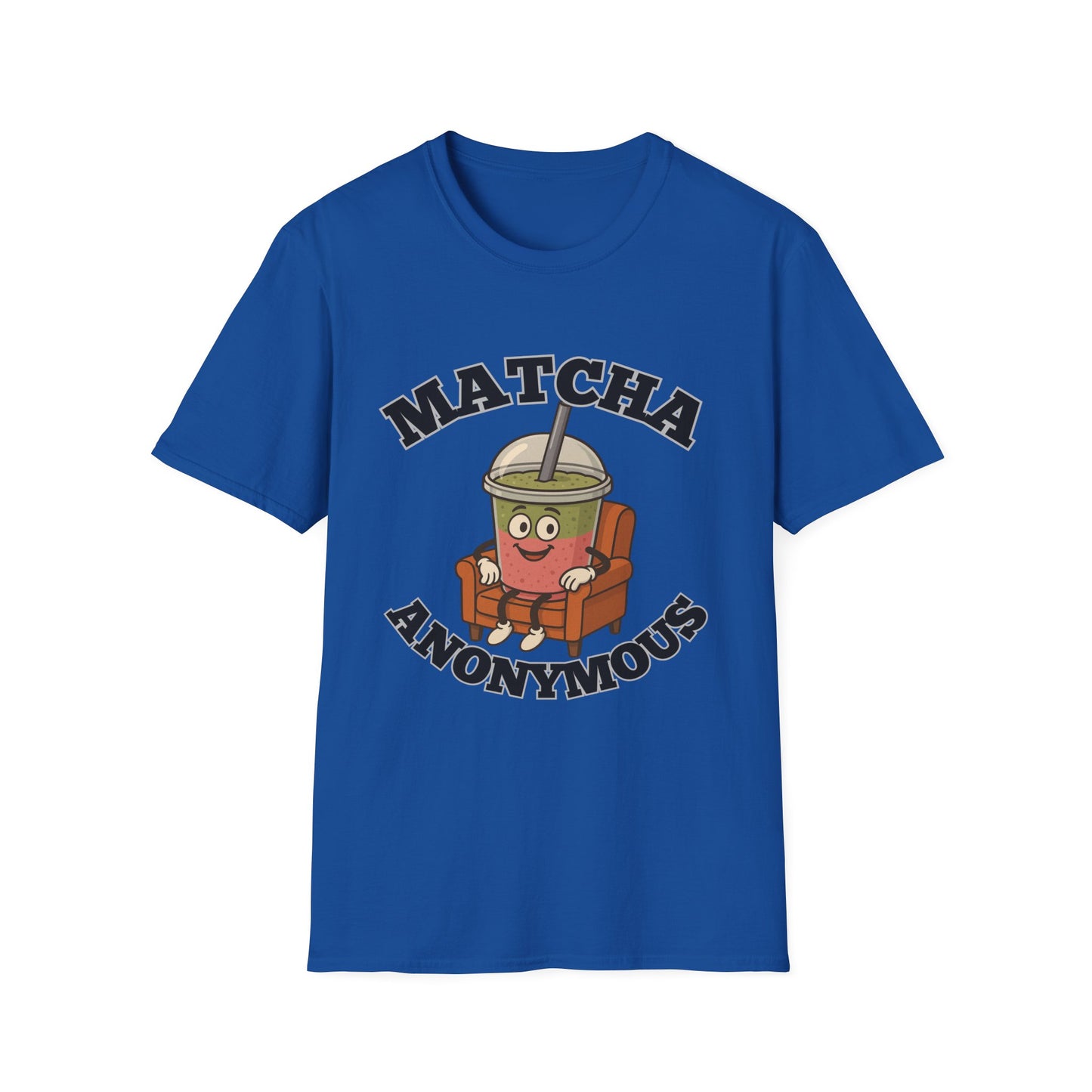 Matcha Anonymous Funny T-Shirt – Cute Green Tea Graphic Tee for Matcha Lovers